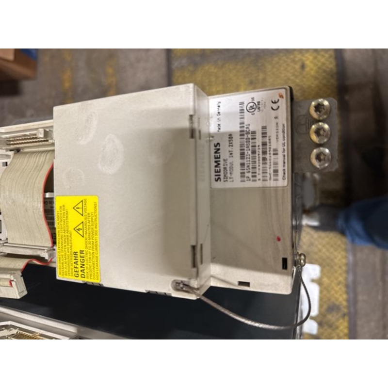 Siemens 6SN1123-1AB00-0CA1 Simodrive 611 Power Module 2-Axis 50A Ver. A