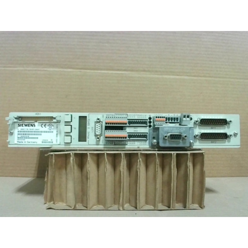 Siemens Simodrive 6SN1118-1NH01-0AA1 Control Module 611U PIU 2 AXIS OPT S/T Position Ver. G