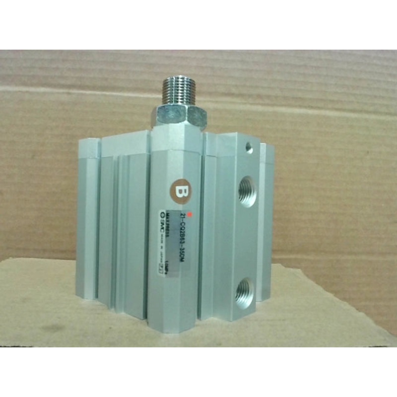 SMC 21-CQ2B63-35DM Compact Cylinder Double Acting 63mm Bore 35mm Stroke