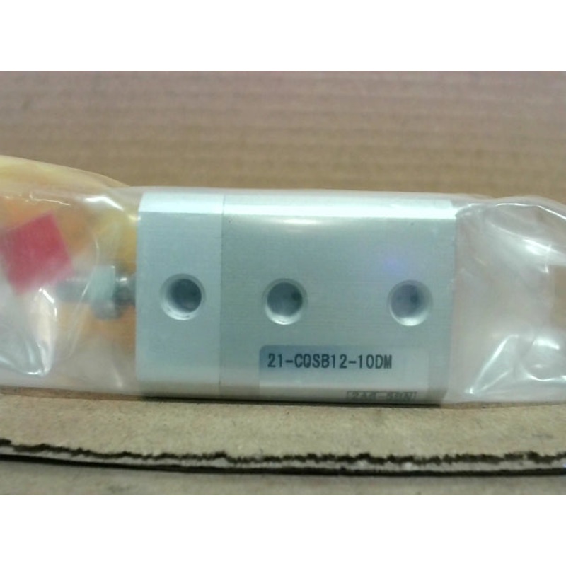 SMC 21-CQSB12-10DM Compact Pneumatic Cylinder 12mm Bore 10mm Stroke