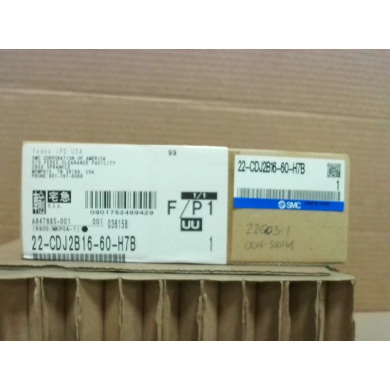 SMC 22-CDJ2B16-60-H7B Double Acting Pneumatic Cylinder 16mm Bore 60mm Stroke