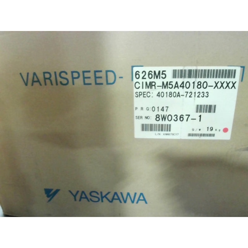 Yaskawa VS-626M5 Inverter Drive 400V 3PH 18.5kW CIMR-M5A40180-XXXX
