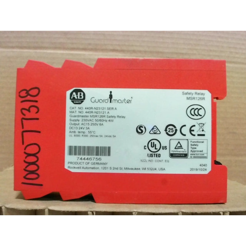 Allen Bradley 440R-N23121 /A Guardmaster LTD Safety Relay 230VAC