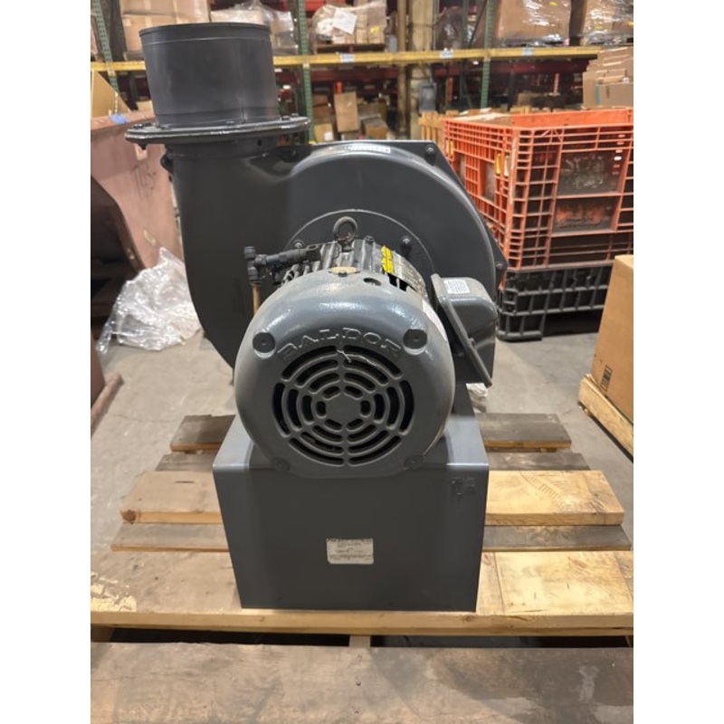 Chicago Blower Design 38 Cast Aluminum Blower 1400CFM 7.5HP Size 1829 CW Rotation 460V 3PH