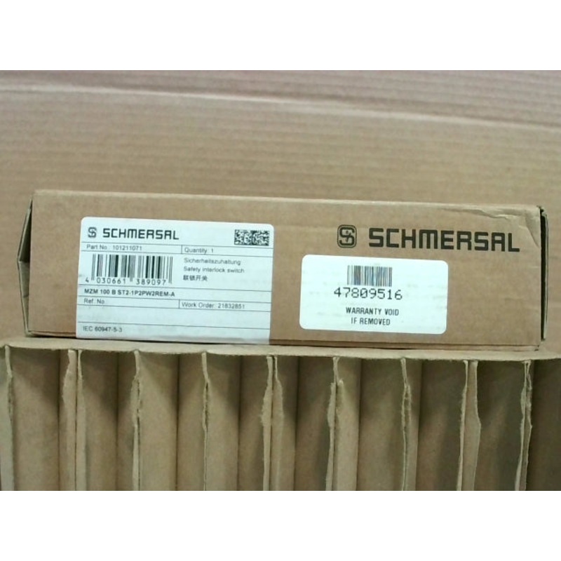 Schmersal MZM 100 B ST2-1P2PW2REM-A Solenoid Interlock 101211071