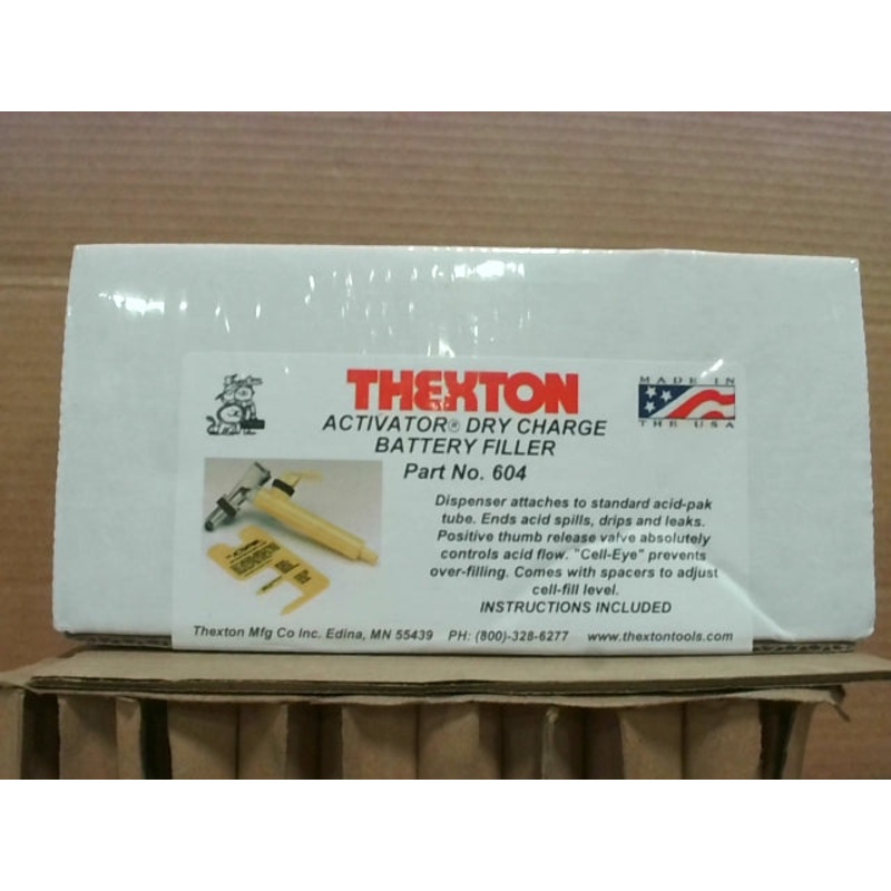 Thexton 604 Activator Dry Charge Battery Filler