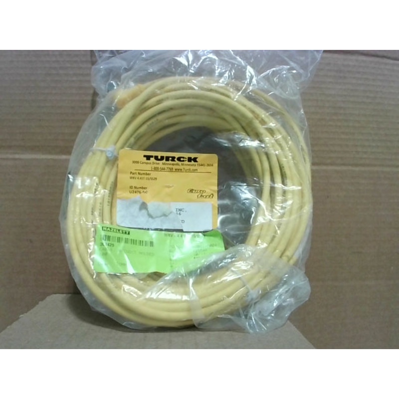 Turck WKV 4.41T-15/S529 Cable Cordset U2476-50