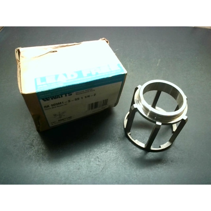 Watts RK909M1-S-SS 1 1/4-2 Check Seat Kit 0887140 1-1/4 to 2 Backflow Preventer 909M1HW / 709HW