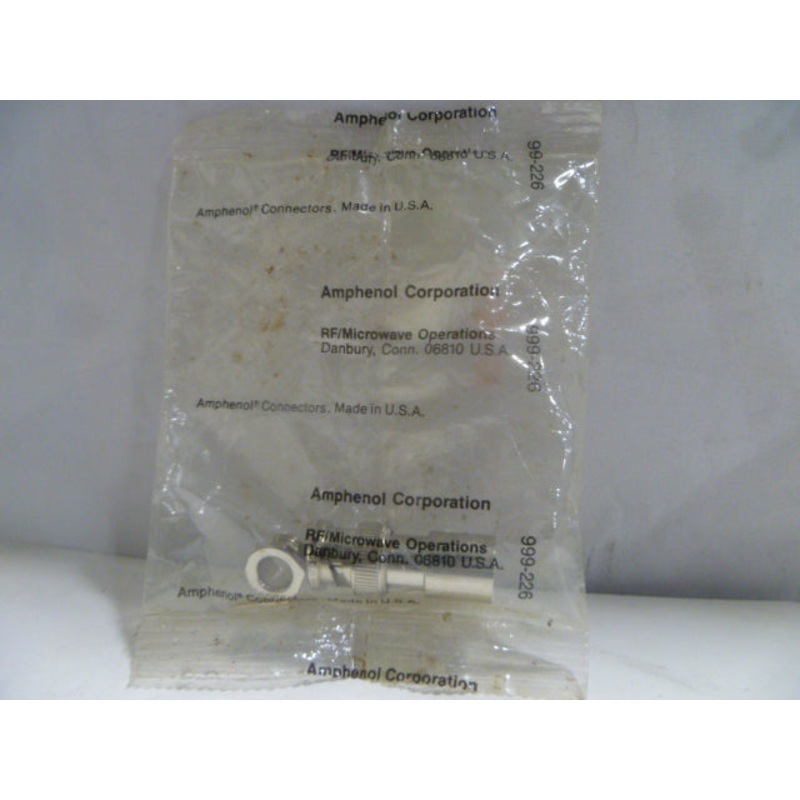 Amphenol 999226 Connector|Factory Sealed Packaging|New In Box|New No Box|Used|Reconditioned