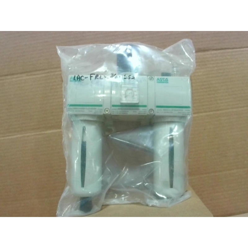 ASCO Numatics Series 652 Regulator w/ Lubricator and Filter 8652AR003HA00G0