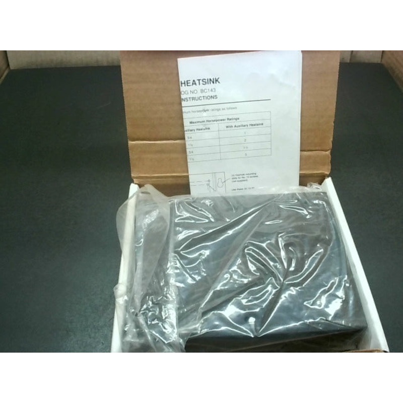 Baldor Electric BC143 Auxiliary Heat Sink 7 WD4007A08