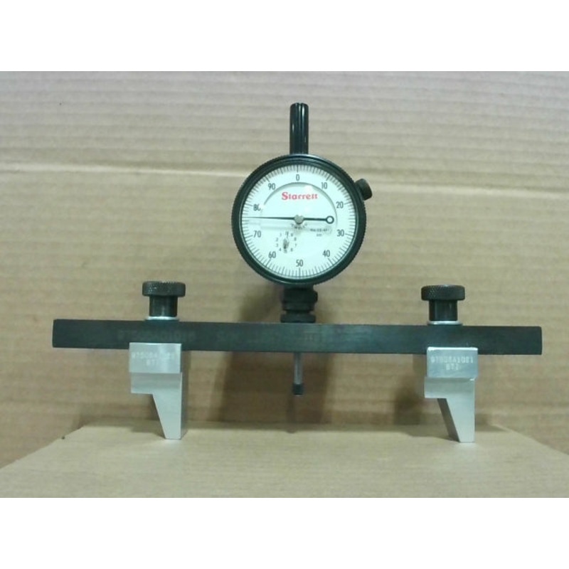 Starrett 25-441 Precision Dial Indicator 0-0.5 Range 0.001 Graduation 0-100 Dial Reading Jewel Bearings