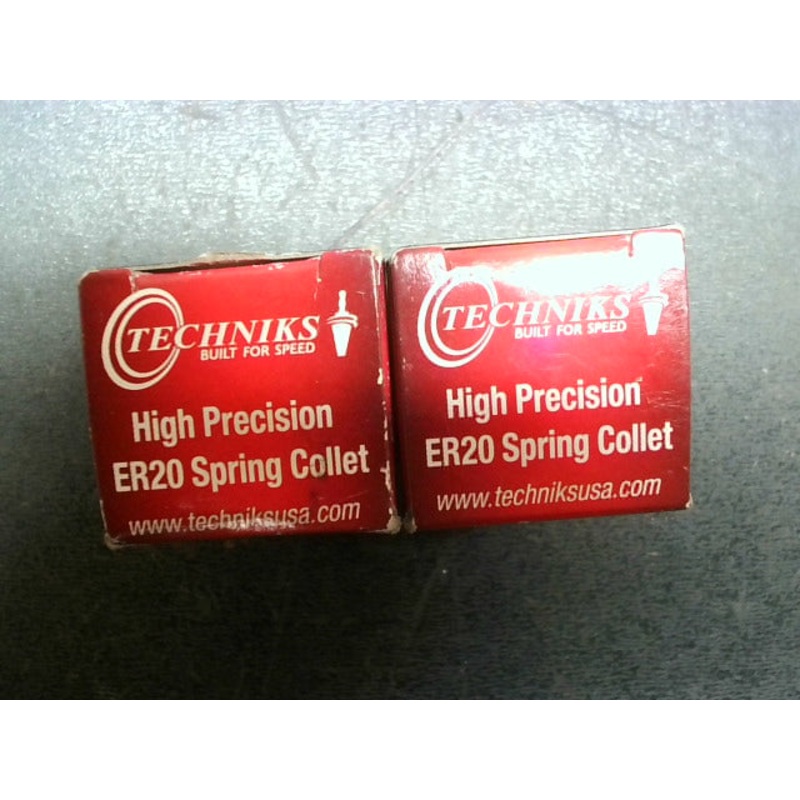 Techniks ER20 High Precision Spring Collet 1/2 #04220