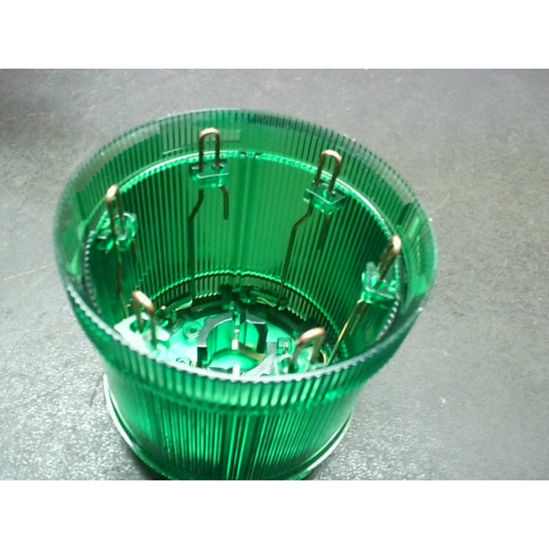 Werma 641 200 00 (2 PCS) Stacklight Lamp Holder Green No Lamp 240V AC/DC 5W Max