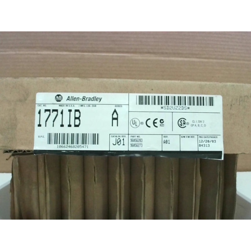 ALLEN BRADLEY 1771IB MODULE|Factory Sealed Packaging|New In Box|New No Box|Used|Reconditioned