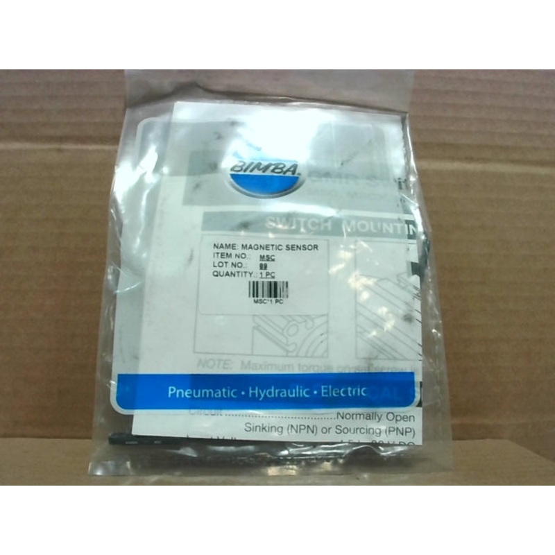 Bimba MSC GMR Magnetic Sensor Reed Switch 5-24VDC