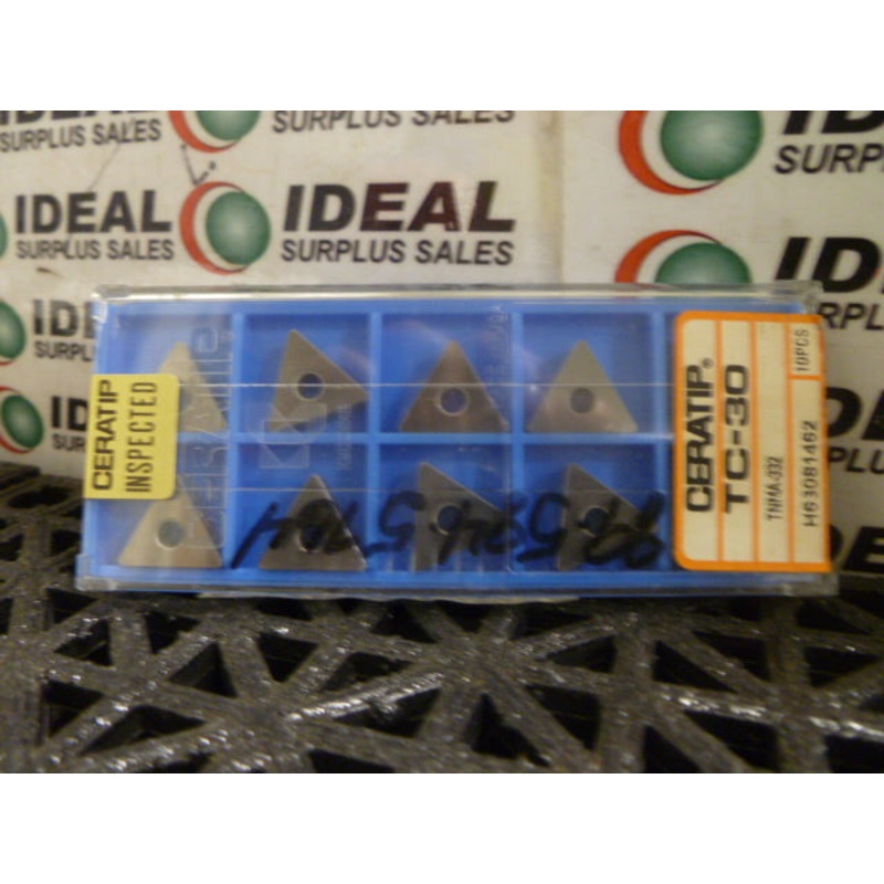 CERATIP TNMA332 INSERT|Factory Sealed Packaging|New In Box|New No Box|Used|Reconditioned