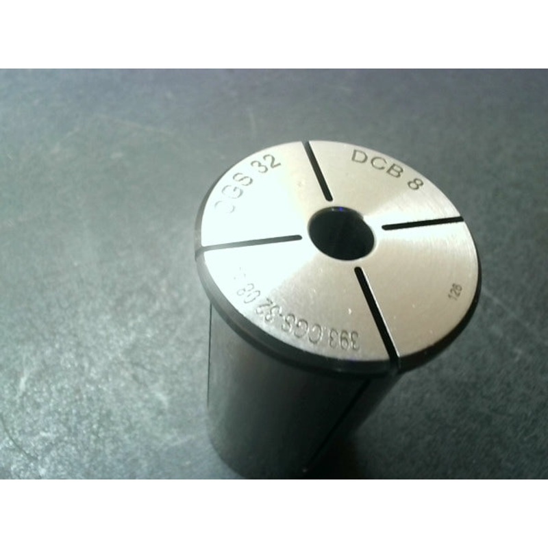 Sandvik 393.CGS-32 08 60 Cylindrical Collet  OD 32mm 1-1/4 ID 8mm .315