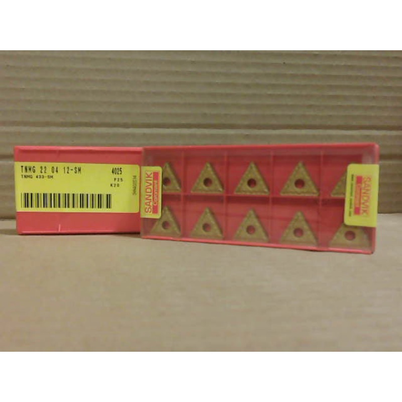 Sandvik TNMG 433-SM 4025 Carbide Inserts (10 PCS)