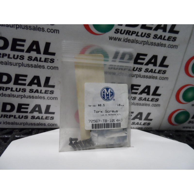 TORX 72567 SCREW|Factory Sealed Packaging|New In Box|New No Box|Used|Reconditioned