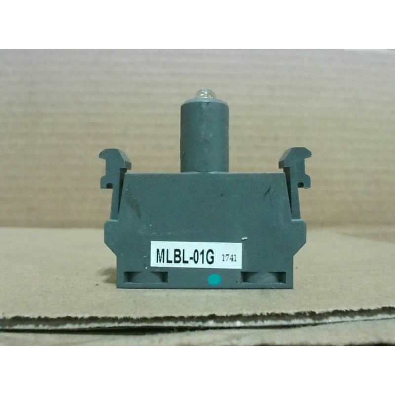 ABB MLBL-01G Pilot Light for 22 and 30mm Pilot Devices