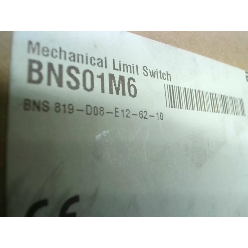 Balluff BNS 819-D08-E12-62-10 Mechanical Limit Switch 12mm 120x130x64mm Snap contact