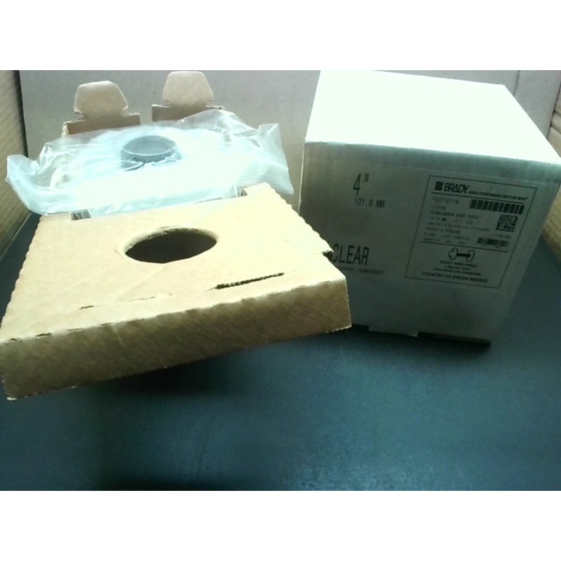 Brady Y2272716 Tape 4 x 100′ Clear B595