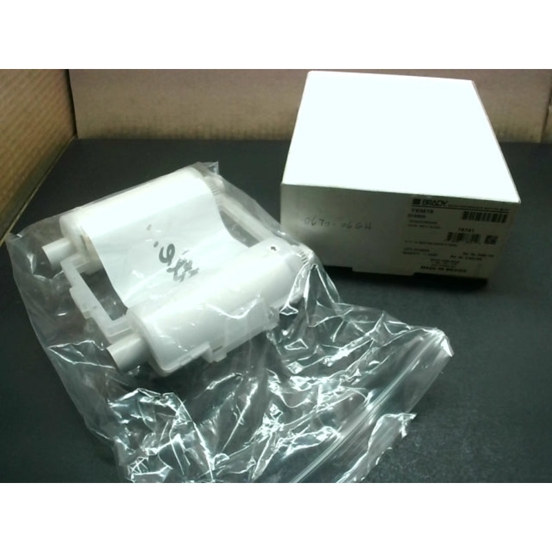 Brady Y93878 White Ribbon Cartridge 4.11i X 200Ft 76741