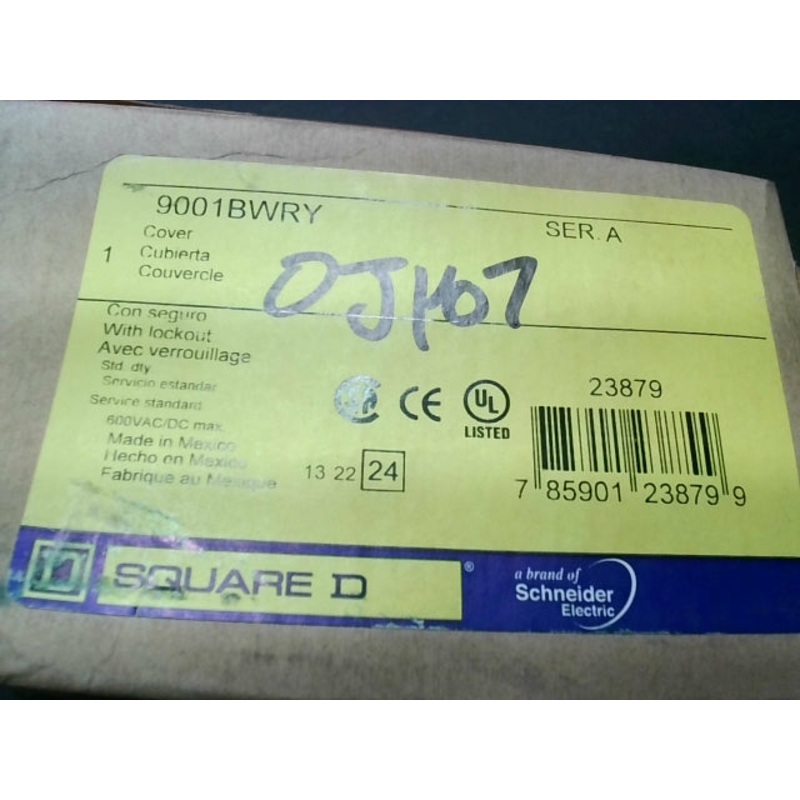 Square D 9001BWRY Control Station Cover Ser A