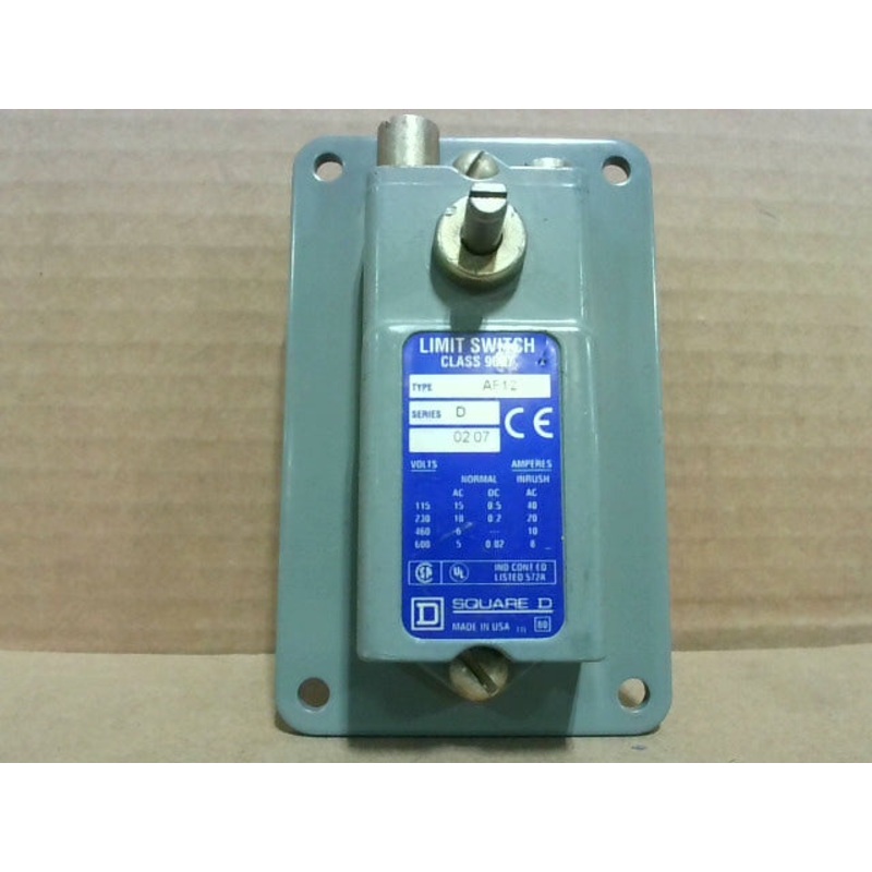 Square D 9007AF12 /D Rotary Limit Switch (no gasket)