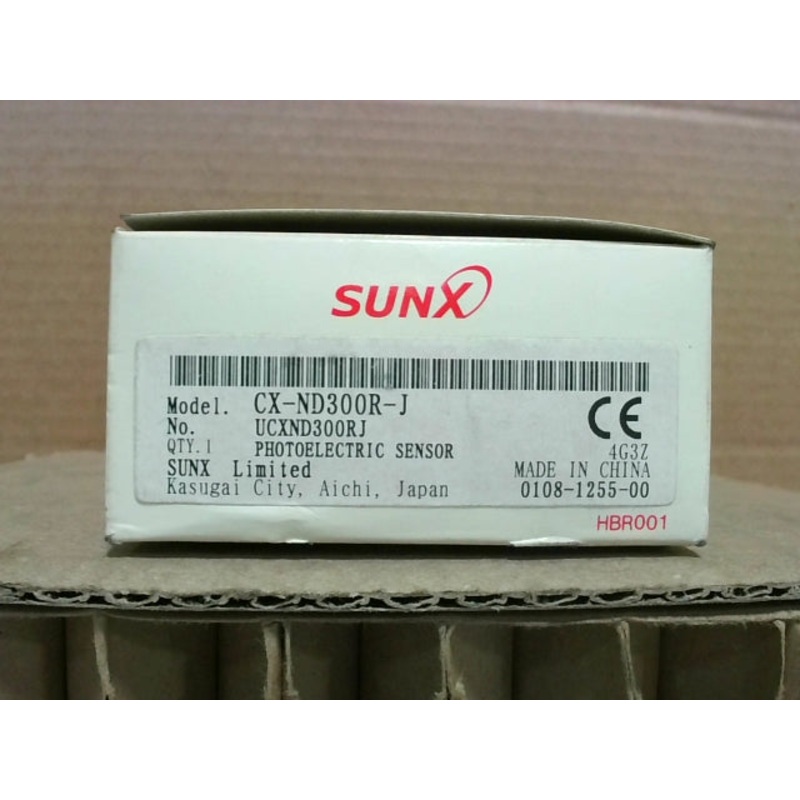 Sunx CX-ND300R-J Reflective Photoelectric Sensor 12-24VDC PNP QD