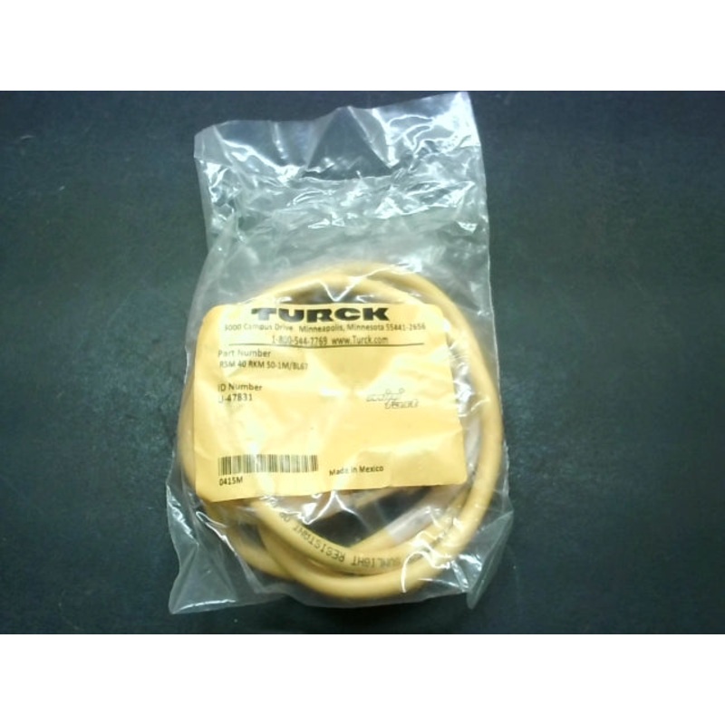 Turck RSM 40 RKM 50-1M/BL67 Cordset U-47831