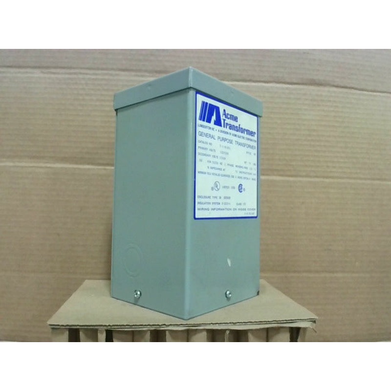 Acme Transformer T-1-81051 Buck-Boost Power Transformer 60 Hz 0.50 kVA 120x240V