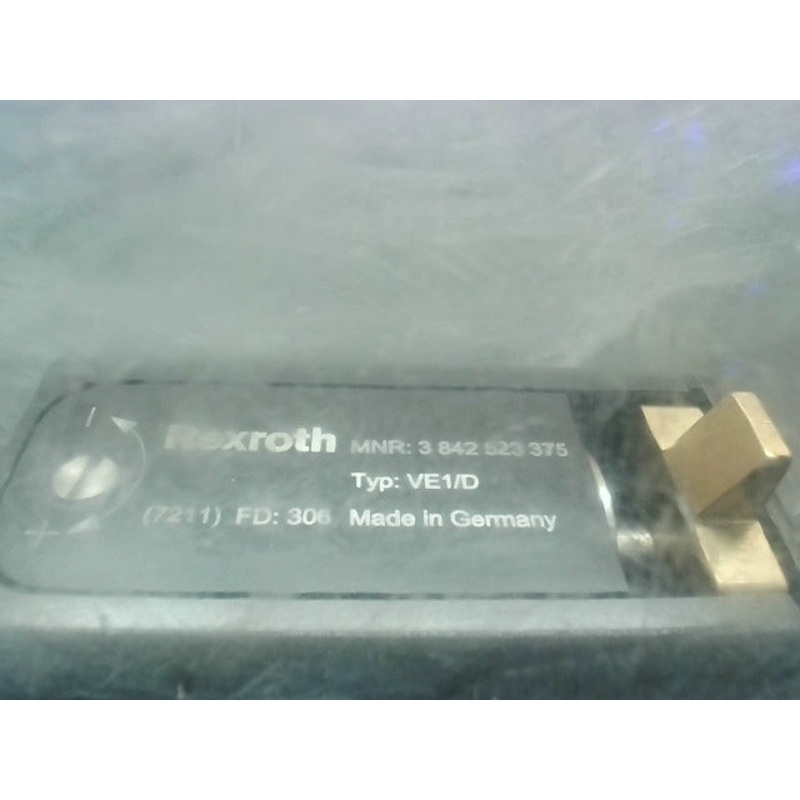 Bosch 3 842 523 375 Conveyor Pneumatic Cushioned Stop Gate VE 1/D