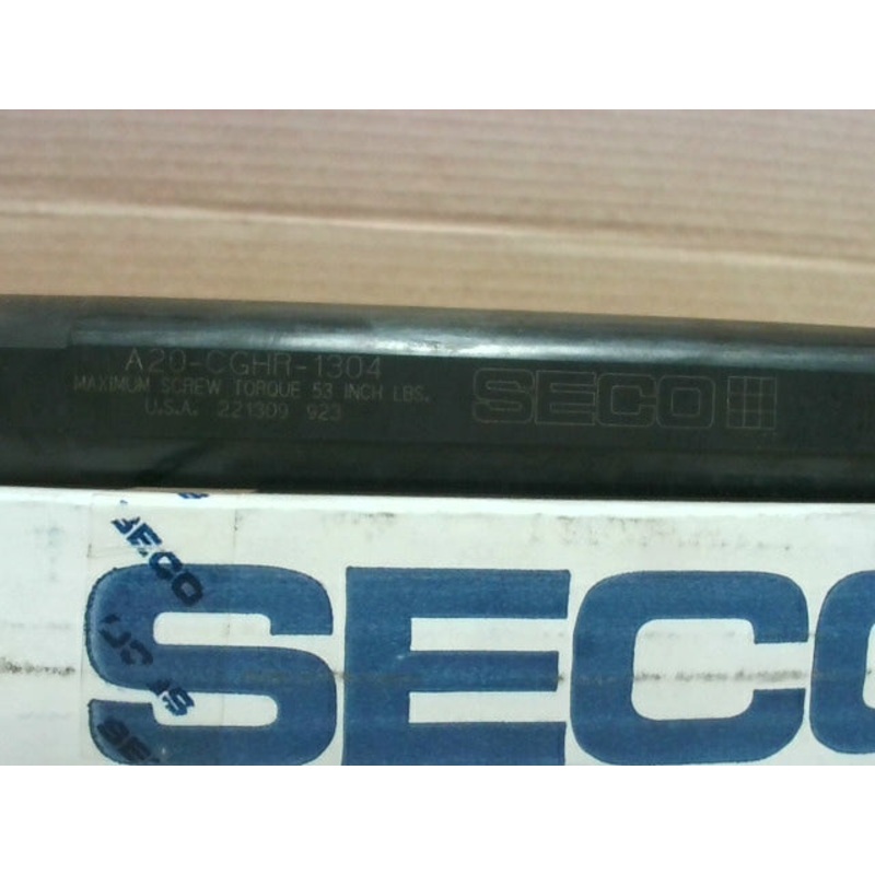 SECO A20-CGHR-1304 Right-hand Grooving Tool 0.413 Cut Depth