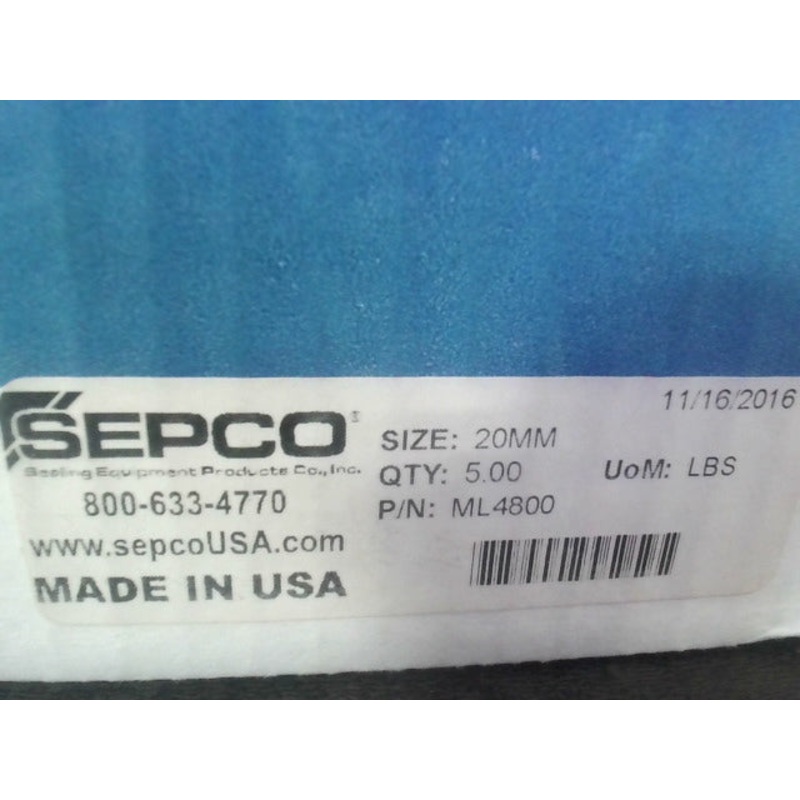 Sepco ML4800 Pump Packing 20MM