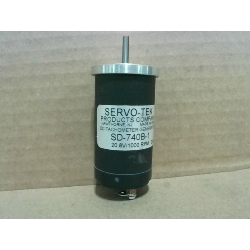 Servo-Tek SD-740B-1 DC Tachometer Generator 20.8V 1000RPM
