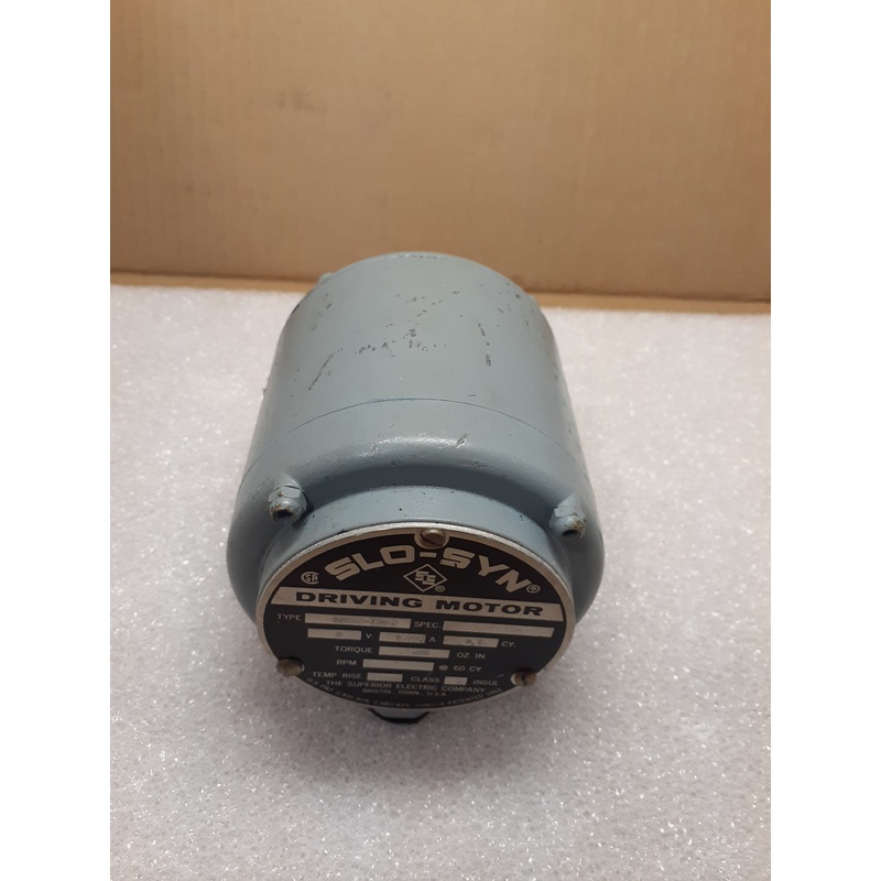 Slo-Syn SS250-1002 Driving Motor 9V 1.53 Amp 225 OZ-IN Torque SS2501002