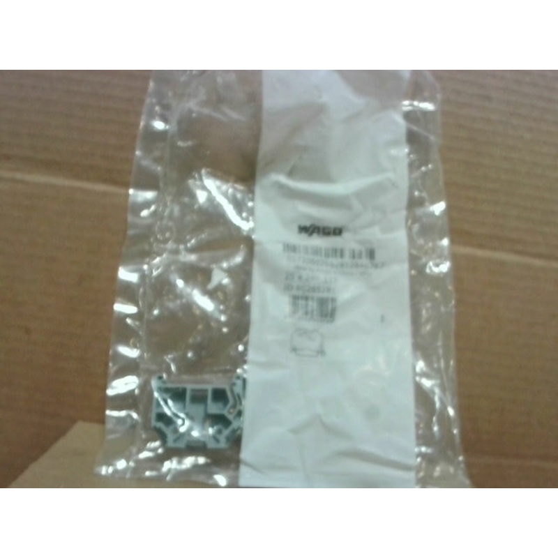 Wago 60265281 Terminal Block|Factory Sealed Packaging|New In Box|New No Box|Used|Reconditioned