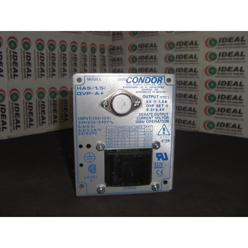 CONDOR HA515OVA POWER SUPPLY|Factory Sealed Packaging|New In Box|New No Box|Used|Reconditioned