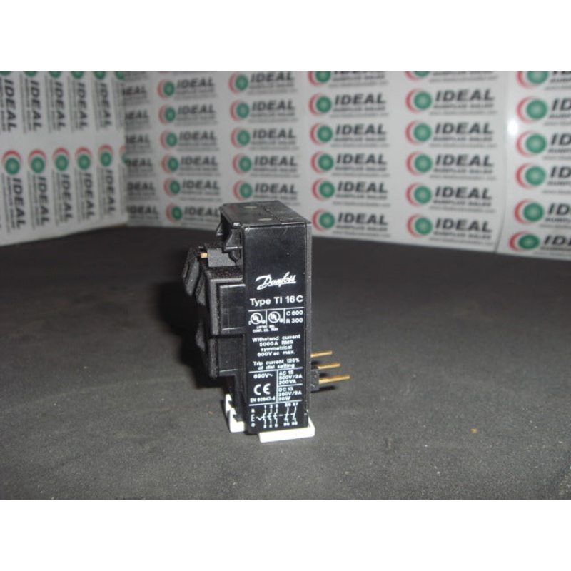 DANFOSS T116C RELAY|Factory Sealed Packaging|New In Box|New No Box|Used|Reconditioned