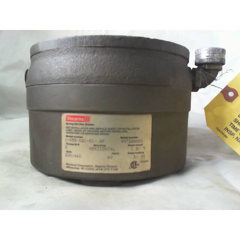 STEARNS 105502101QF BRAKE|Factory Sealed Packaging|New In Box|New No Box|Used|Reconditioned