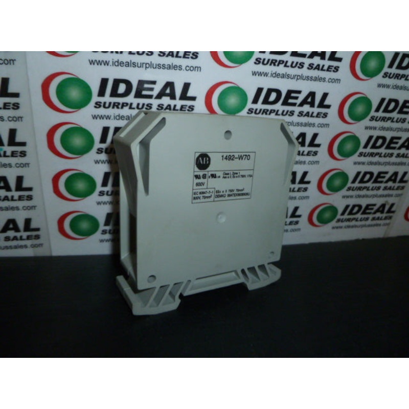 Allen Bradley 1492-W70  Terminal Block  Single Feed Through 70MM Max Wire
