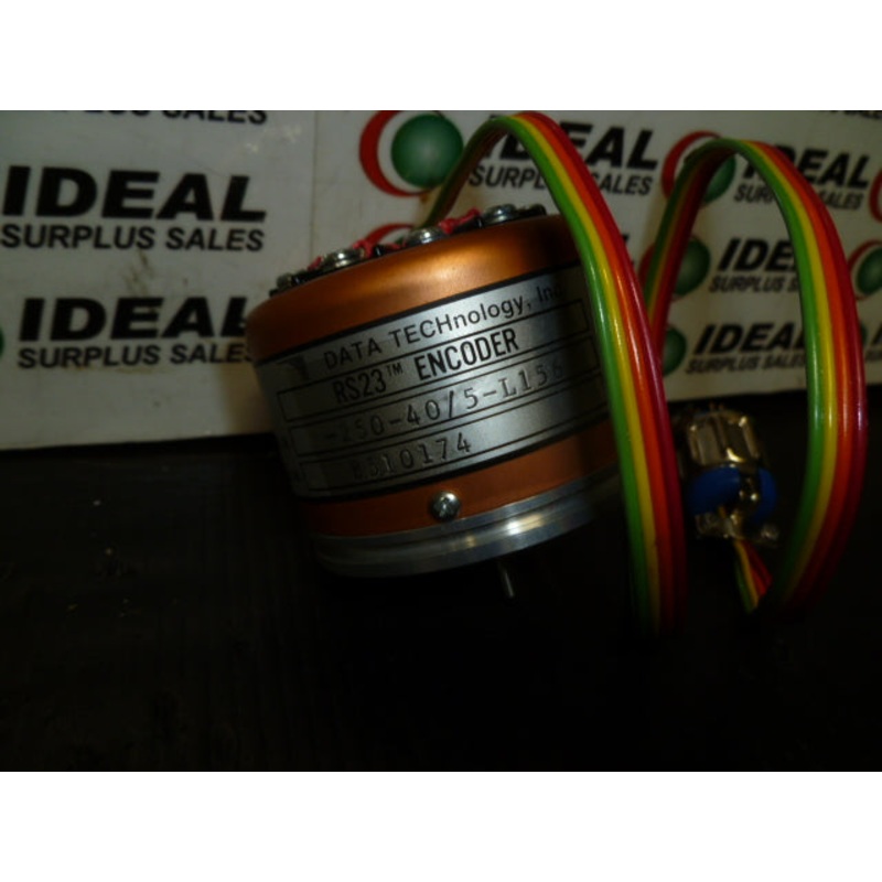 Data Technology RS23 250-40/L156 Encoder S/N 8510174