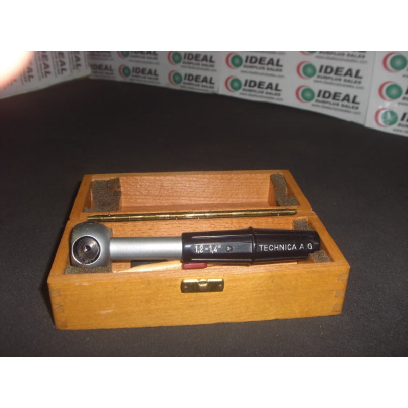 TECHNICA 12to14INCH GAGE|Factory Sealed Packaging|New In Box|New No Box|Used|Reconditioned