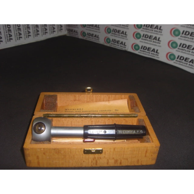 TECHNICA 14to17INCH GAGE|Factory Sealed Packaging|New In Box|New No Box|Used|Reconditioned