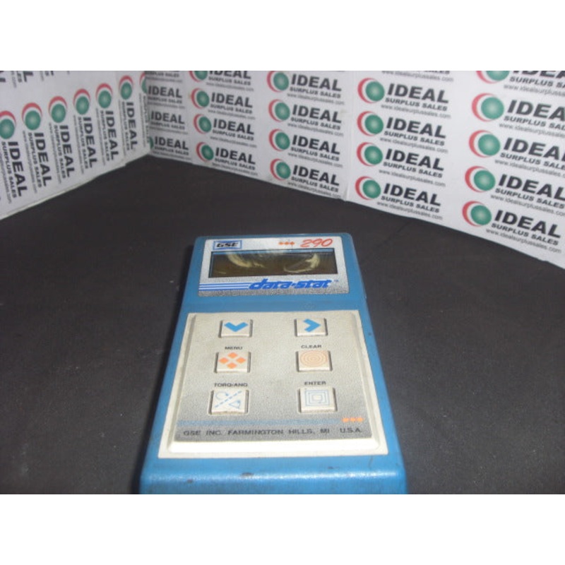 TESTER, GSE, 290 – ELECTRONIC TORQUE TESTER