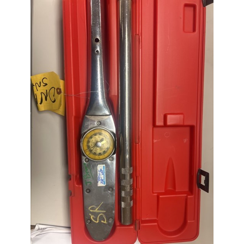 WRENCH, SNAP ON, 602-FU SERIES 1469, TORQOMETER 3/4 DRIVE TORQUE WRENCH