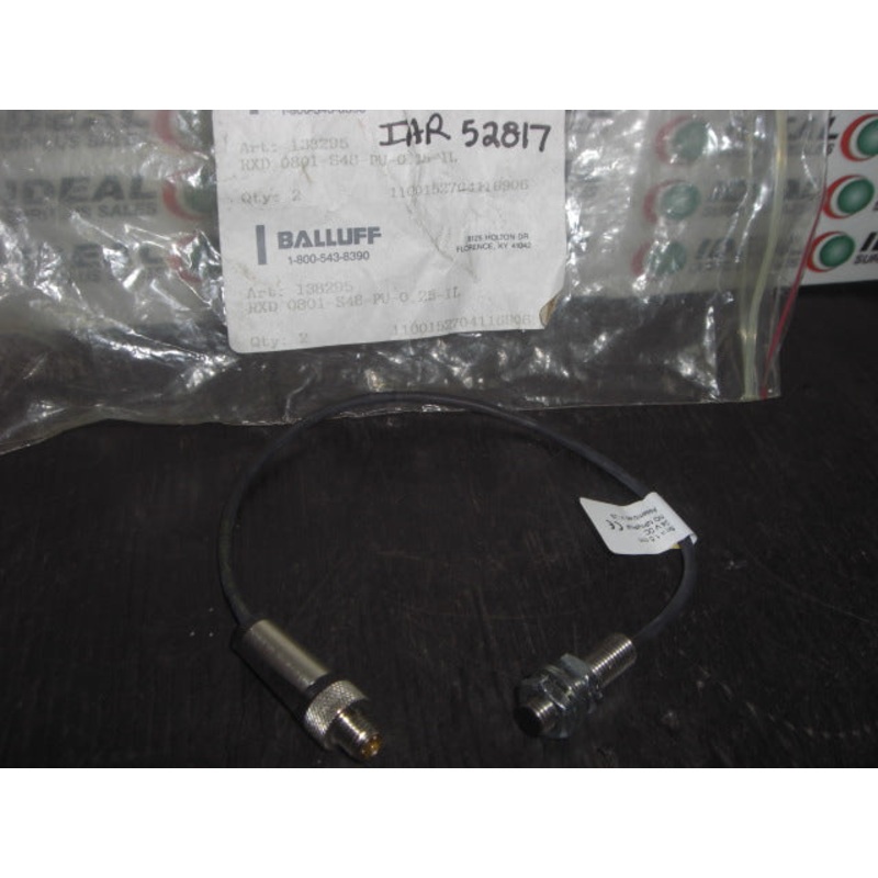 BALLUFF RXD0801S48PU025IL|Factory Sealed Packaging|New In Box|New No Box|Used|Reconditioned