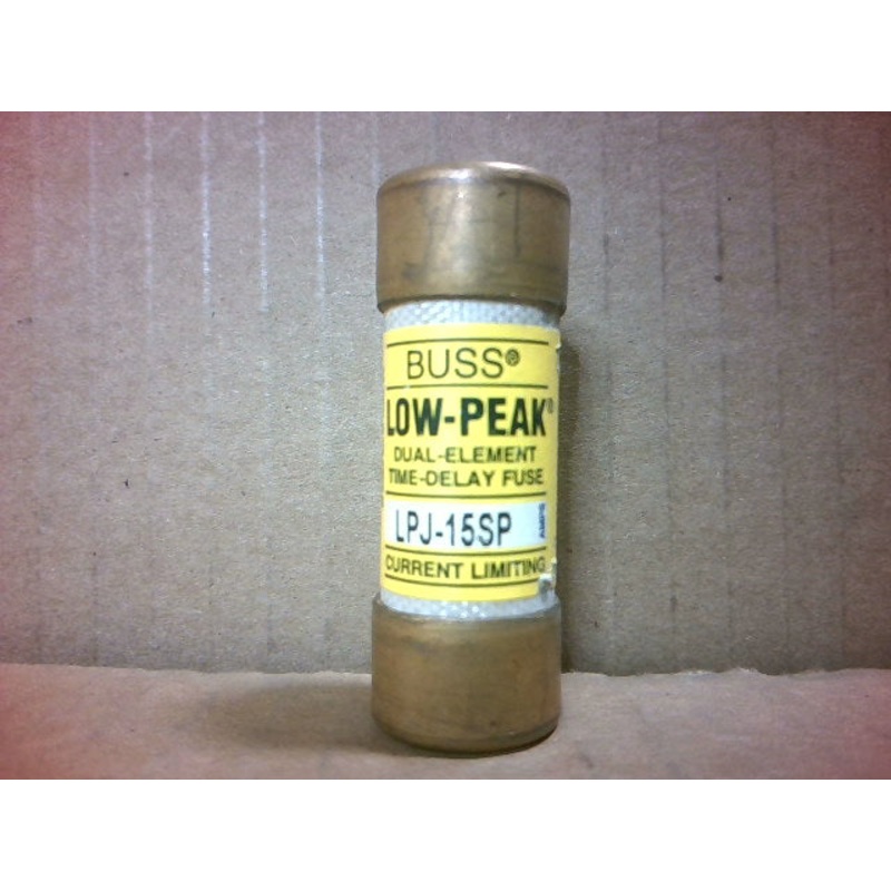 COOPER LPJ-15SP Fuse|Factory Sealed Packaging|New In Box|New No Box|Used|Reconditioned